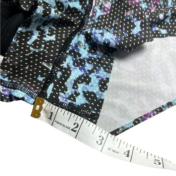 Lululemon Womens Split Second Short In Floral Sport Tranquil Blue Multi Size 6 - Picture 10 of 11